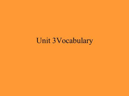 Unit 3Vocabulary Subcontinent: large landmass that juts out from a continent.