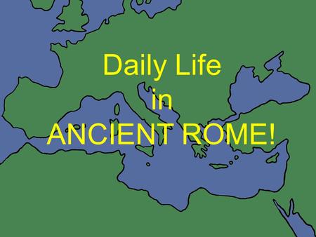 Daily Life in ANCIENT ROME!. Protection Wall: They built a wall around their city to defend against attack. Bridge: They built a bridge across the Tiber.