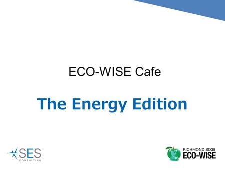 ECO-WISE Cafe The Energy Edition. How is hydro electricity produced?