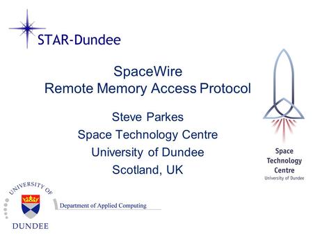 SpaceWire Remote Memory Access Protocol