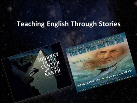 Teaching English Through Stories. Share your ideas! Why do young learners like stories ? How does reading stories help with English learning ?