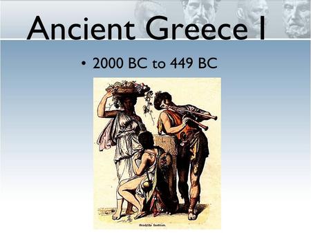 Ancient Greece I 2000 BC to 449 BC. SOL Standards Essential Questions How did mountains, seas, islands, harbors, peninsulas, and straits of the Aegean.