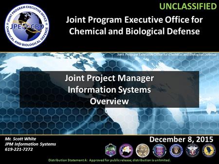 Joint Program Executive Office for Chemical and Biological Defense