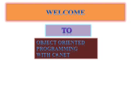  A class is a collection of things which posses common similarities.  In C#.NET a class is a user defined Data type and is Known as Reference.