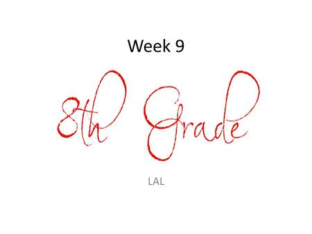 Week 9 LAL. Do Now Brainstorm as many words as you can that have the root words phon/phone mot.