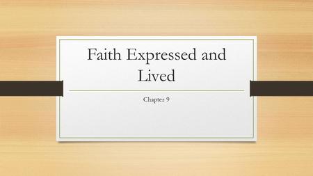 Faith Expressed and Lived Chapter 9. Monasticism Stems from the Greek word meaning “one, alone”. Individuals who whole heartedly wished to follow Christ.