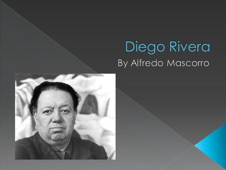  Diego Rivera has different major themes that he chooses. These include social inequalities such as the relationship of nature, industry, and the history.