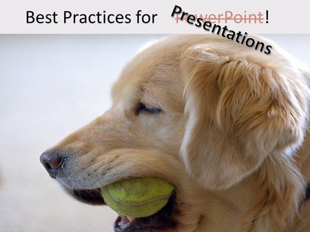 Welcome to voiceover within PowerPoint Best Practices for PowerPoint! Welcome!