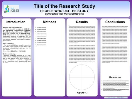 Www.postersession.com Welcome dear Collegian/Faculty - You are invited to participate in IEEE-2015, 2nd International Conference on Knowledge- Based Engineering.