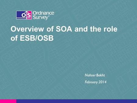 Overview of SOA and the role of ESB/OSB