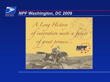 NPF Washington, DC 2009. Quality Education & Networking  140+ workshops – 119 new  16 Business Tracks – 6 new  15 Certificate Programs – 5 new  2.