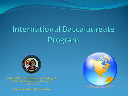 International Baccalaureate Program