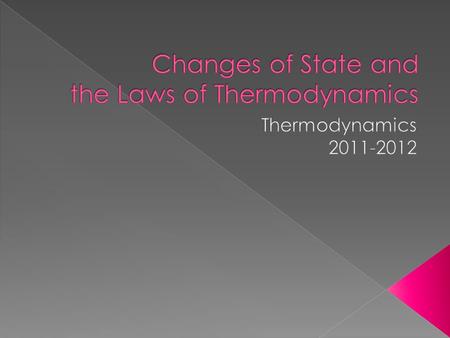  The physical change of a substance from one state (solid, liquid or gas) to another.  Involves potential energy between particles.