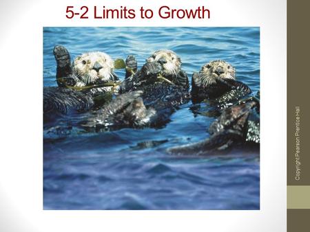 5-2 Limits to Growth Copyright Pearson Prentice Hall.