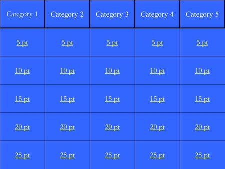 1 10 pt 15 pt 20 pt 25 pt 5 pt 10 pt 15 pt 20 pt 25 pt 5 pt 10 pt 15 pt 20 pt 25 pt 5 pt 10 pt 15 pt 20 pt 25 pt 5 pt 10 pt 15 pt 20 pt 25 pt 5 pt Category.