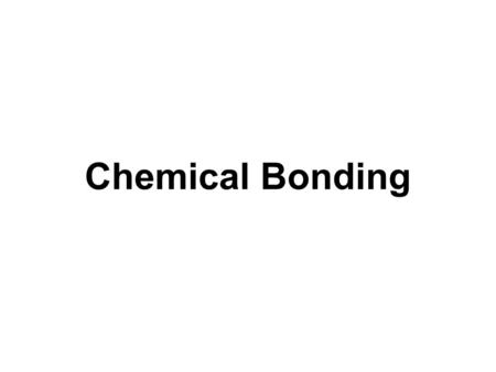 Chemical Bonding. According to bonding theory, valence electrons are classified in terms of orbital occupancy. (0 = empty, 1 = half filled, 2 = full)