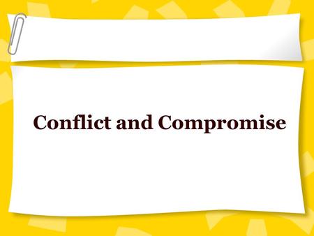 Conflict and Compromise. Missouri Compromise Banned slavery in the Louisiana territory north of the 36º 30’ parallel.