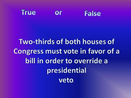 The function of the 9 th and 10 th amendments is to….? Protect rights not addressed by the first eight amendments.