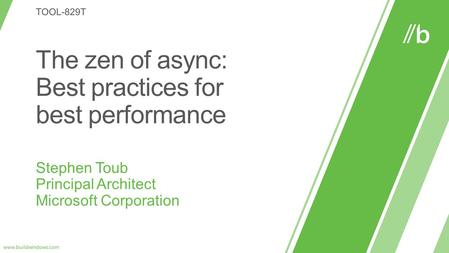 TOPICS WHAT YOU’LL LEAVE WITH WHO WILL BENEFIT FROM THIS TALK.NET library developers : with knowledge of async/await in C# / VB interested in low-level.