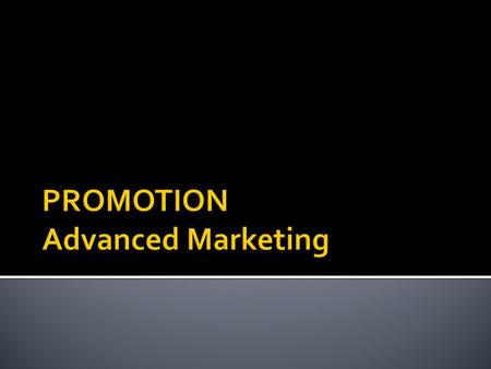  Did this promotion work?  In what ways?  In this unit, you will learn how promotional opportunities & techniques aid a company and how sales & public.