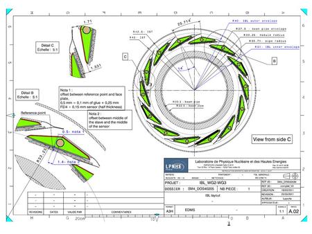 1. 2 2 Transition to cables Staves Services IP Underside of stave: IBL modules IBL Design.