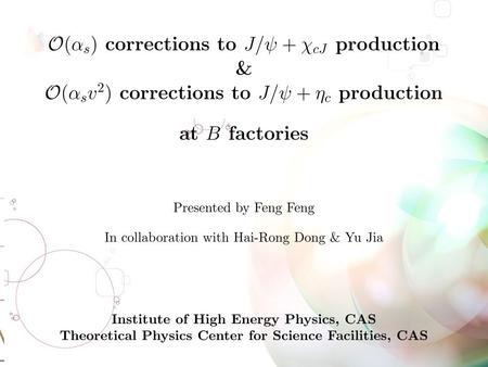 Contents Introduction NLO Calculations Numerical Results Summary.