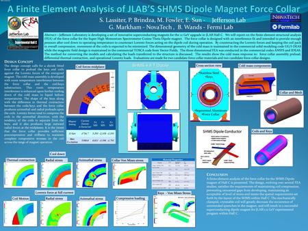 S. Lassiter, P. Brindza, M. Fowler, E. Sun - Jefferson Lab G. Markham - NovaTech, B. Wands - Fermi Lab Abstract—Jefferson Laboratory is developing a set.