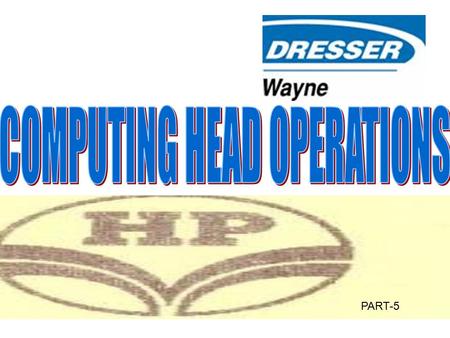 PART-5. Program Change History Printer error indication The pump computer has a real time self-diagnose system and is able to show its error on the.