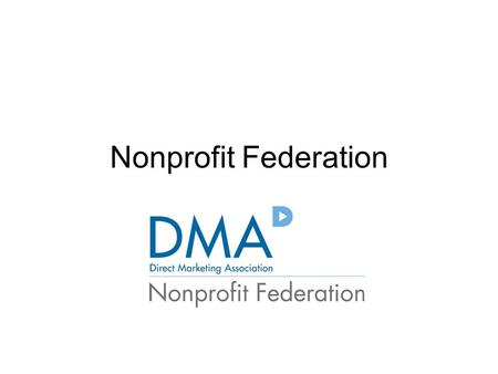 Nonprofit Federation. www.nonprofitfederation.org NONPROFIT SECTOR DATA 1.4 million nonprofit organizations registered 5.2% of gross domestic product.