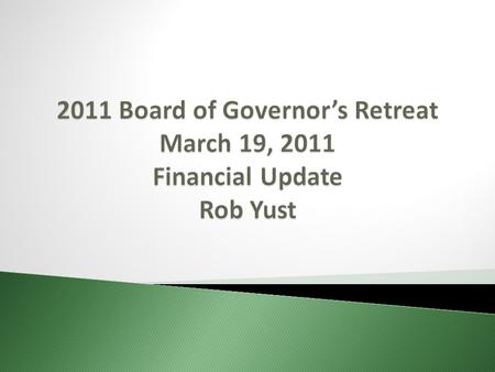 Impact of Board approved rate and fee increases (as of 02/28/11):  Textbook rental fee increase from $7.00 to $10.00$ 205K  Distance Education fee increase.