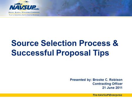 Source Selection Process & Successful Proposal Tips