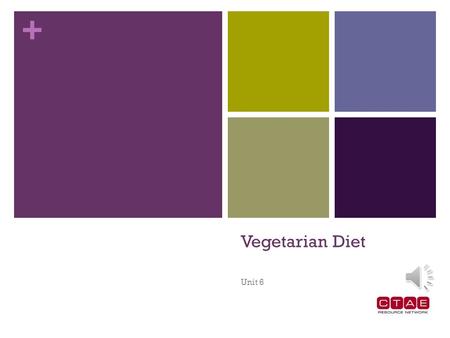 + Vegetarian Diet Unit 6 + Flexitarian/Semi-Vegetarian Individuals eat a mostly vegetarian diet. The individual may have decided to give up red meat.