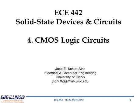 Solid-State Devices & Circuits