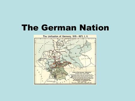 The German Nation.