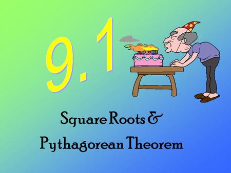 Square Roots & Pythagorean Theorem. The opposite of + is - The opposite of is The opposite of x 2 is Inverse Operations…