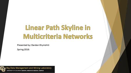 Presented by: Dardan Xhymshiti Spring 2016:. Authors: Publication:  ICDM 2015 Type:  Research Paper 2 Michael ShekelyamGregor JosseMatthias Schubert.