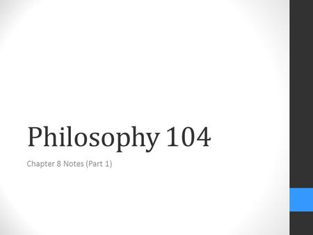 Philosophy 104 Chapter 8 Notes (Part 1). Induction vs Deduction Fogelin and Sinnott-Armstrong describe the difference between induction and deduction.