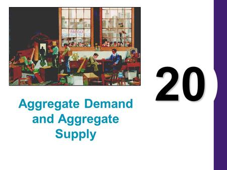 20 Aggregate Demand and Aggregate Supply. Short-Run Economic Fluctuations Economic activity fluctuates from year to year. In most years production of.