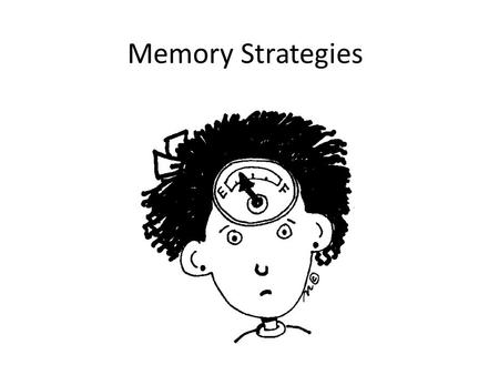 Memory Strategies. Created For You By: No Limits Eastern Shore www.nolimiteasternshore.com Please feel free to download, print, or share this PowerPoint.