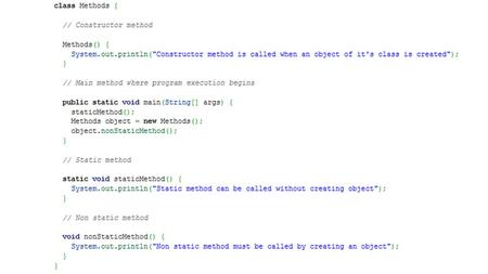 Static block can be used to check conditions before execution of main begin, Suppose we have developed an application which runs only on Windows operating.