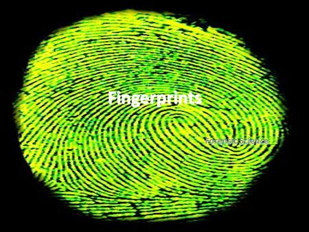 ACOS 2.2, 2.3 Fingerprints Forensic Science. ACOS 2.2, 2.3 Early Techniques Alphonse Bertillon - system of precise body measurements (anthropometry) Bertillon’s.