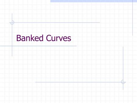 Banked Curves. Why Does Banking A Curve Help? Some centripetal force is created by a component of the normal force Normal Force is perpendicular to plane.