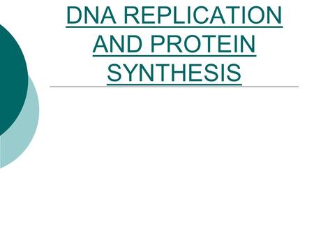 DNA REPLICATION AND PROTEIN SYNTHESIS. The DNA double helix unwinds and unzips, using an enzyme, to make two individual strands of DNA.