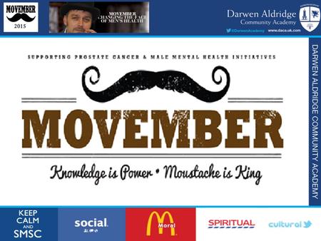 The Movember Foundation is a global charity committed to men living happier, healthier, longer lives. Since 2003, millions have joined the men’s health.