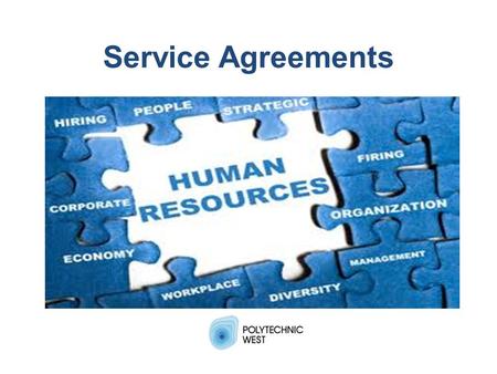 Service Agreements. Group work presentation Group 1 - Revisit and present results of Task 12 – relative to ABC Services case study (page 35). Group 2.