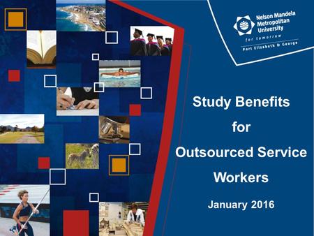 Study Benefits for Outsourced Service Workers January 2016.