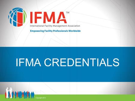 IFMA CREDENTIALS.