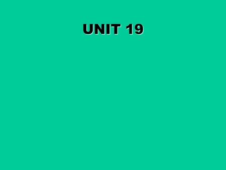 UNIT 19. BIO Comes from the Greek word for “life.” It forms the base for many English words: a biosphere is a body of life forms in an environment; biology.