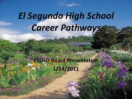 El Segundo High School Career Pathways