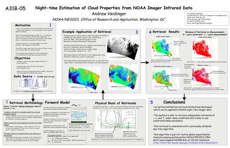 Visible optical depth,  Optically thicker clouds correlate with colder tops Ship tracks Note, retrievals done on cloudy pixels which are spatially uniform.